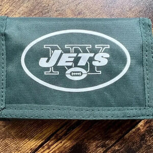 NFL Brand New York Jets Velcro trifold wallet